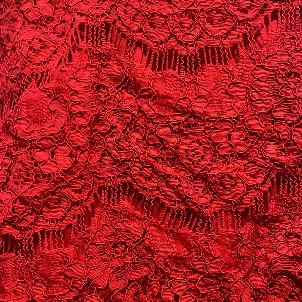 Red String Top - Picture 2 of 2